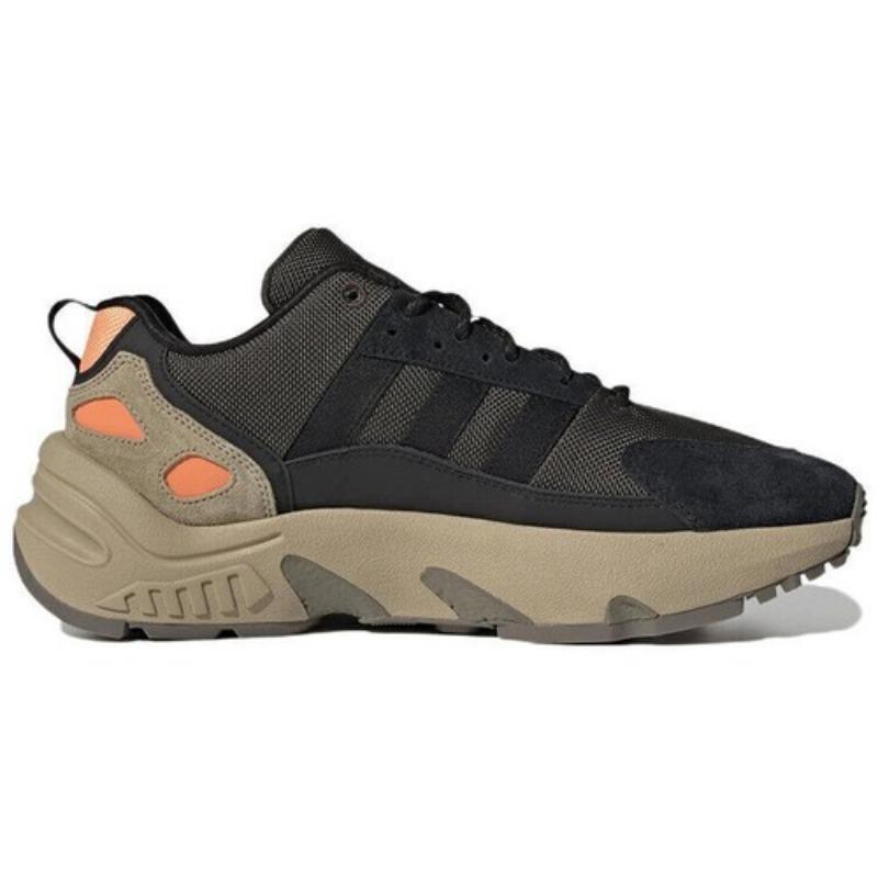 adidas ZX 22 Boost Low Shadow Olive Orange - GX7006