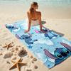 1Pc Stitch Butterflies Adventure Beach Towel, Quick Dry, Multi-Use for Beach Pool Gym Yoga Home Travel, Christmas, Halloween, Xmas Gift M928798