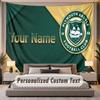 Custom Name Text Tapestry Plymouth Argyle FC Personalized Polyester Wall Tapestry For Bedroom And Room