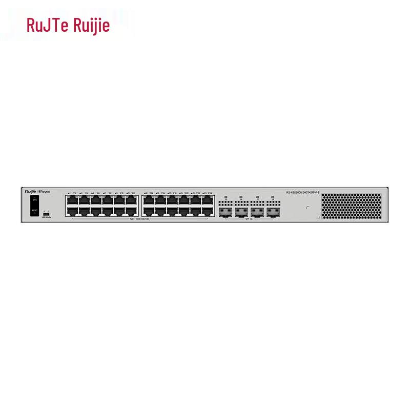 Ruijie RG-NBS3000 Series 24-Port Gigabit PoE Managed Switch