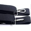 Men's Thin Suspenders Strong Elastic & 4 Extra Strong X Clips - Adjustable Size Up To 120cm