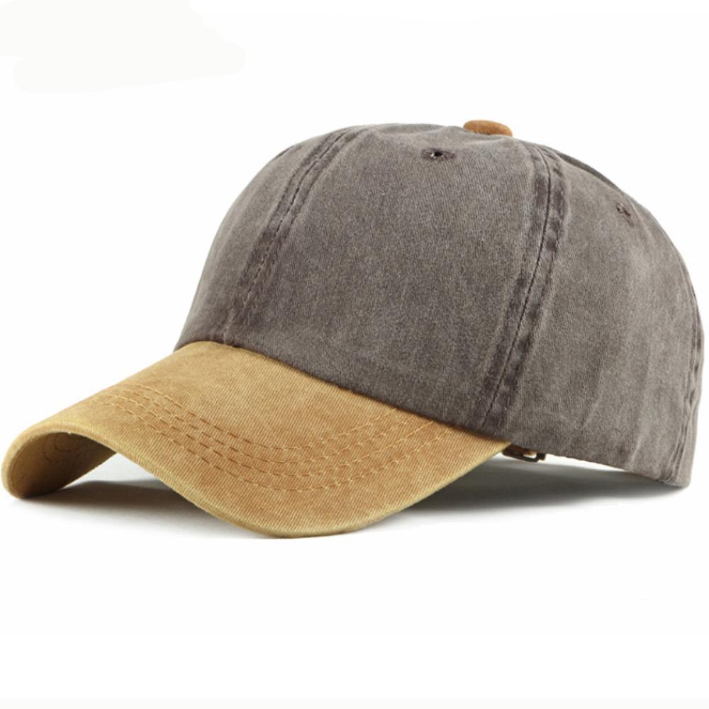 HT4758 Classic Baseball Cap Male Female Hip Hop Cap Men Women All Seasons Patchwork Baseball Hat 6 Panels Cotton Snapback Cap