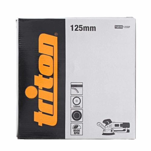 Triton TGEOS125BP 125mm Backing Pad for Orbital Sander (TGEOS)