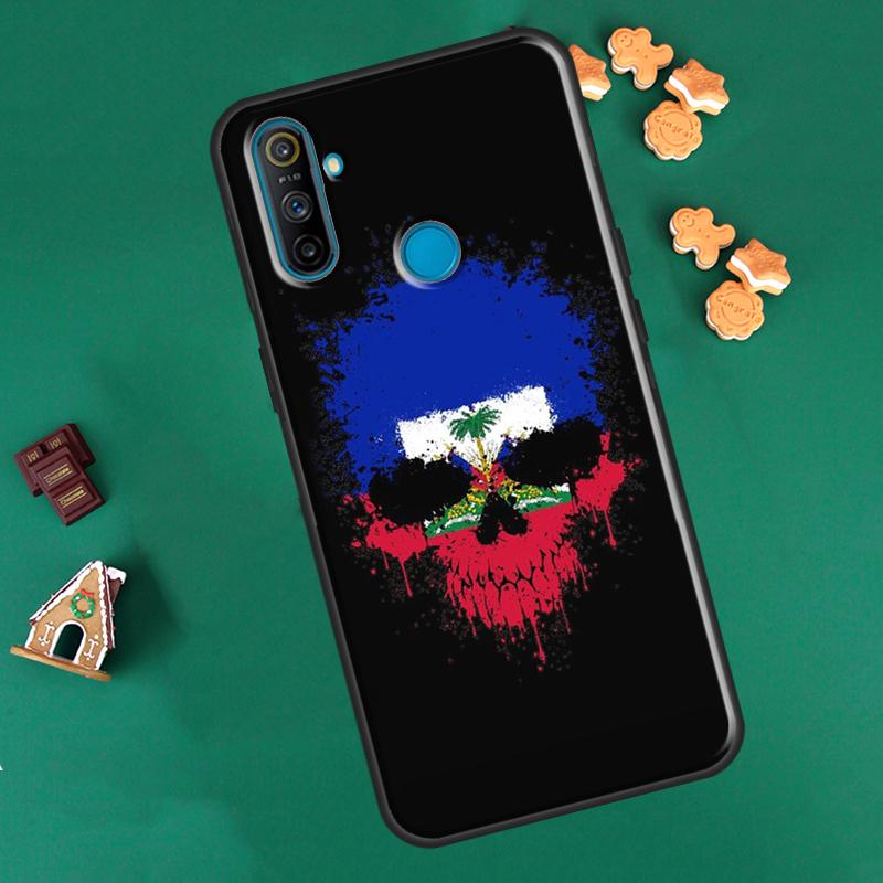 Haiti Haitian Flag For OPPO Realme GT Neo 2 Master C21 8 Pro 8i 9i Case For OnePlus 9 Pro 10 Pro 8T 9R Nord2