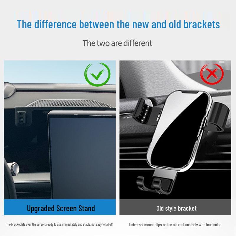 2023 HiPhi Y 17" Autospezifischer Bildschirm Handyhalter für Navigation