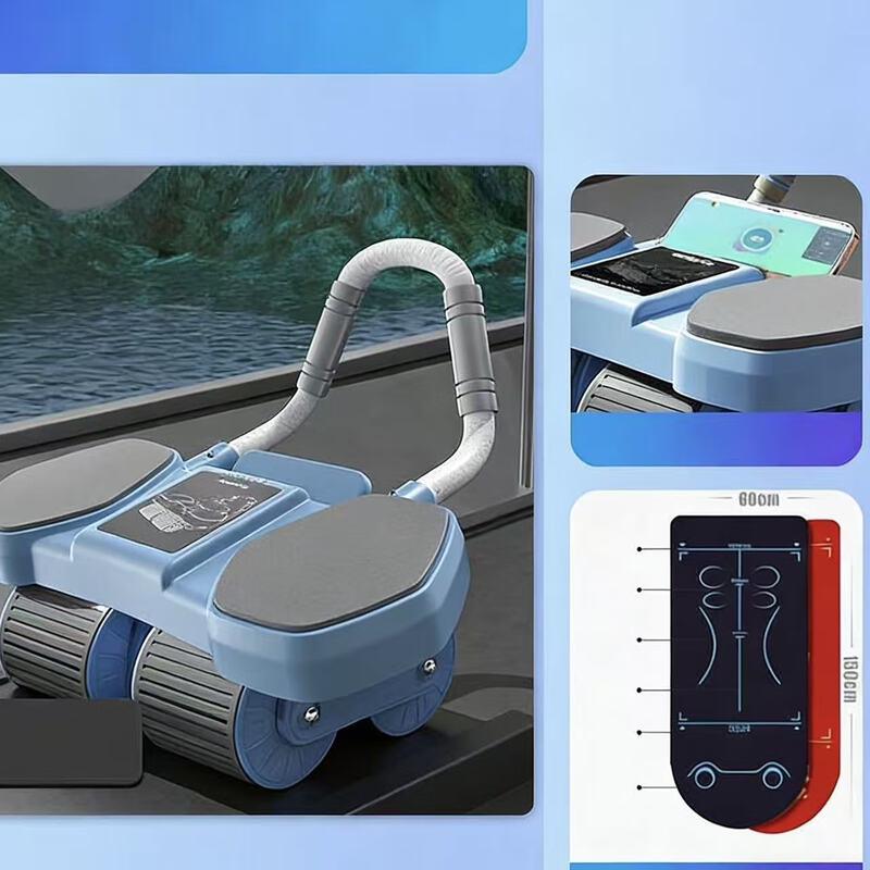 Mussel 4-Wheel Ab Roller Kit