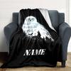Custom Name "Harry Potter's Magical Journey" blanket for Couch & Bed, Plush Cozy Fuzzy Blanket Super Soft & Warm Blankets for Fall and Winter. 090898
