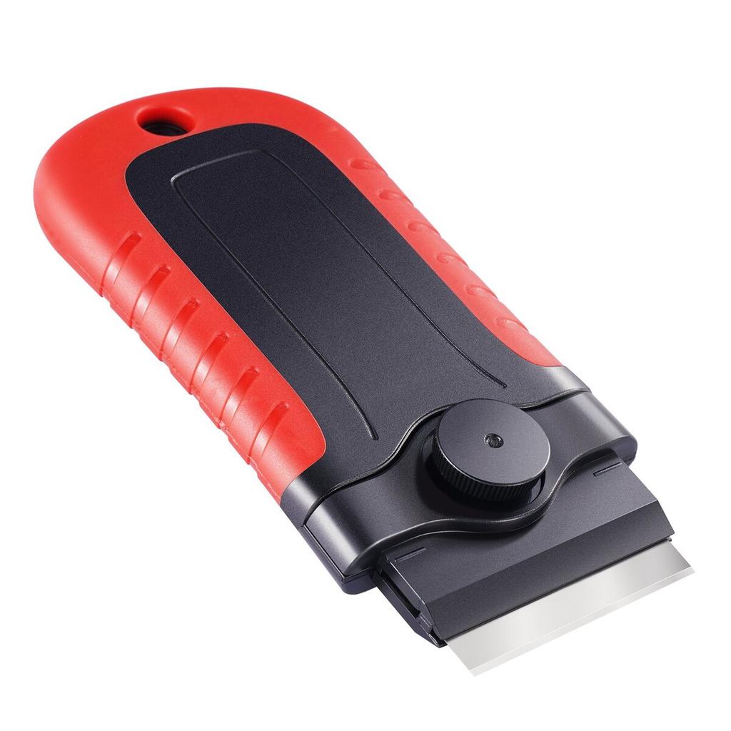 Razor Blade Scraper Locking Scraper Tool 15 Extra Blades with Security Cap