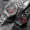 SVJ Men's Fashion Watch S550 Forged Wheel Skeleton Hub Model