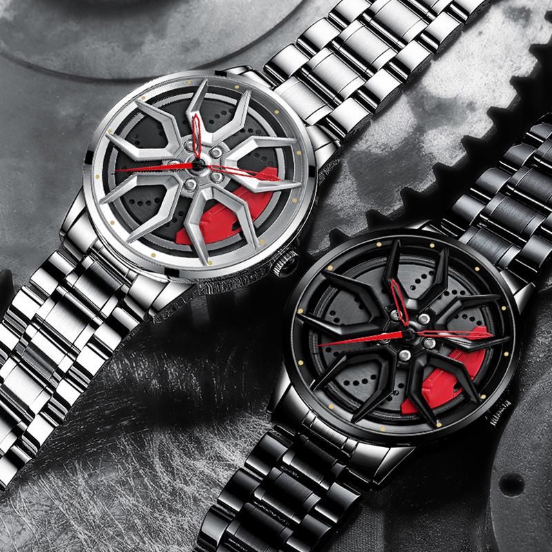 SVJ Men's Fashion Watch S550 Forged Wheel Skeleton Hub Model