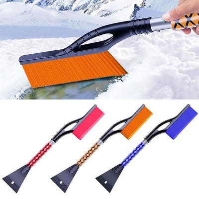 Durable Detachable Snow Brush with Ergonomic Foam Grip Multifunctional Snow Removal Tool Windshield Snow Shovel
