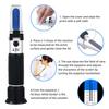 Handheld Brix Refractometer 0-10% With ATC Automatic Temperature Compensation For Fruit Juice Wine Beer Sugar Tester Tool