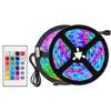 USB 5V RGB LED Strip Light with 24-Key Remote, Stepless Dimming for TV and Indoor Use