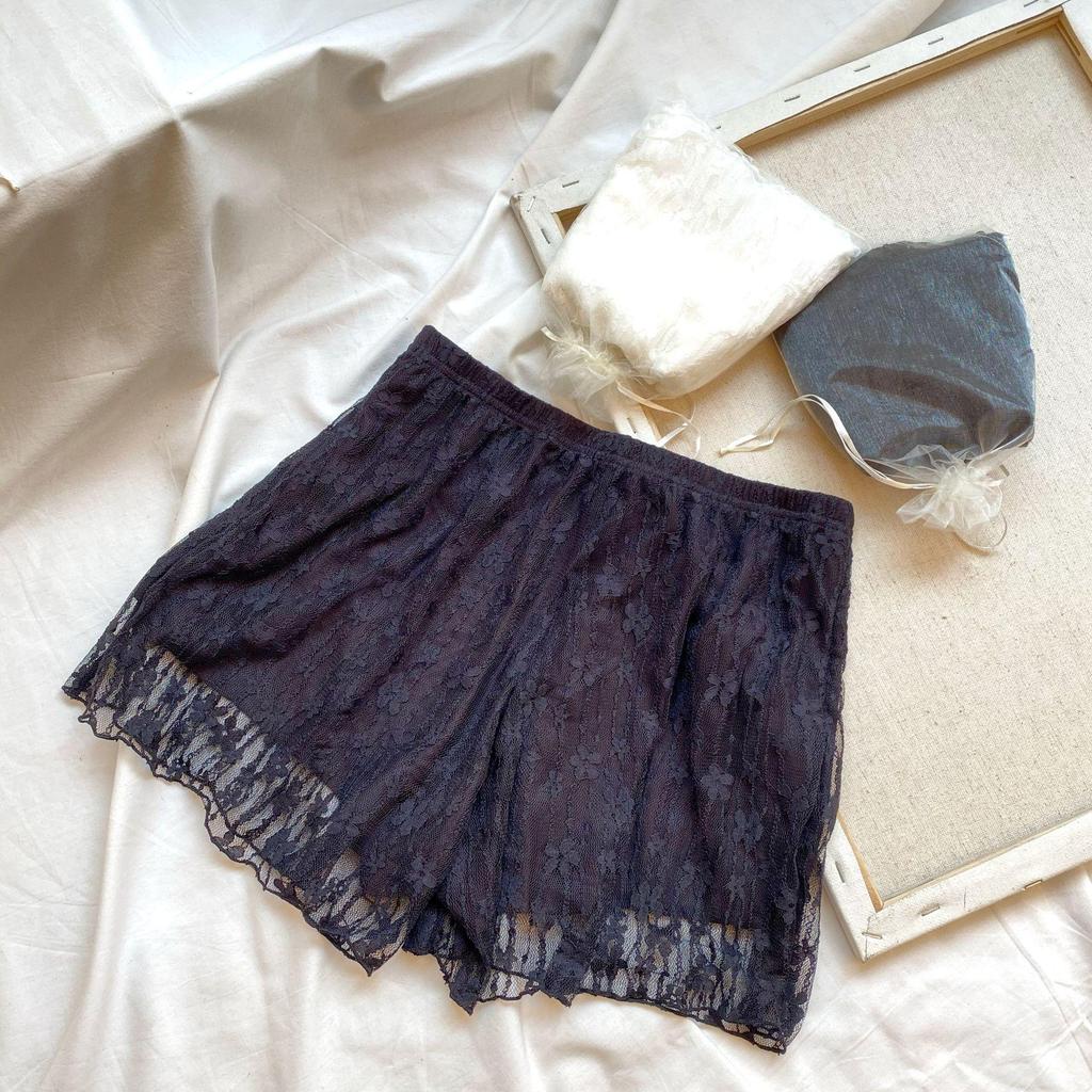 Damen Doppel-Lagen Mesh Sicherheits-Shorts – Vielseitig, lockere Passform für Frühling & Sommer