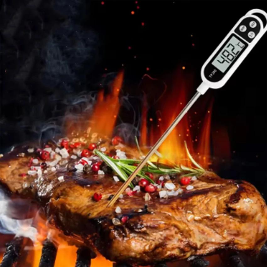 Küchen Wassertemperaturfühler Typ Lebensmittel Barbecue Barbecue Elektronisches Thermometer 1 Stück