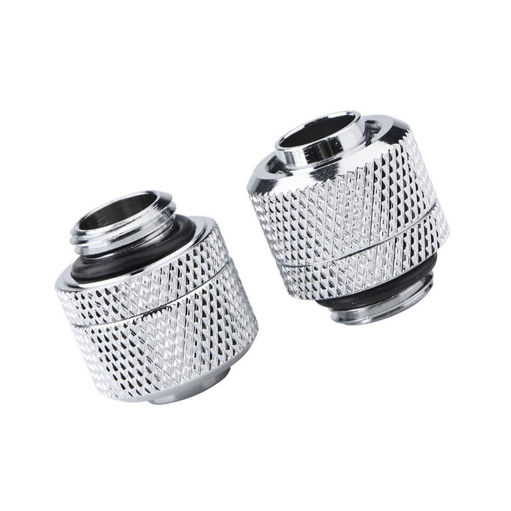 2PCS Tighten O-Ring Flexible Tube Connector Two Touch Design Tube Connector  PC Water Cooling