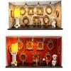 Personalize Memory Display Mini Museums Silhouettes Box Craft Set with Gold Frame for Celebrating Special Moment Gift