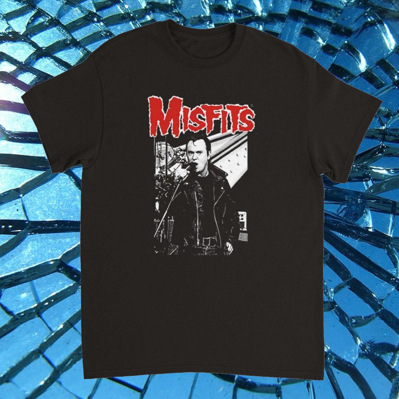 Misfits - Squiggy Heavyweight Unisex Crewneck T shirt 4XL