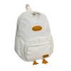 Cute Duck Backpack Teens Nylon School Bag Large Capacity Duck Daypack with Adjustable Strap for Students Travel Daily Outing Street