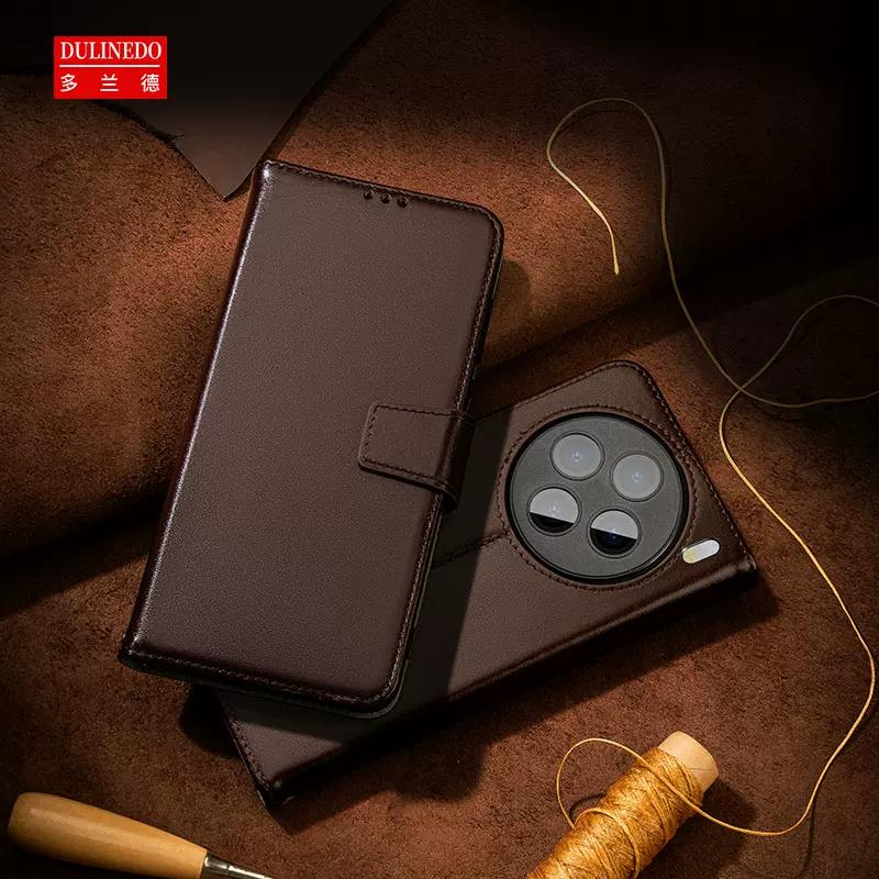 Leather Flip Case for Vivo X100 Ultra X300S X500 Pro Max Magnetic Wallet Card Slot Cover X200 Pro X200S S20 X300e Mini
