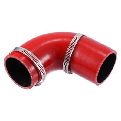 Silikonschlauch, Luft, Luftschlauch, Ansaugschlauch, Silikonrohr, Kühlerschlauch, 90°,