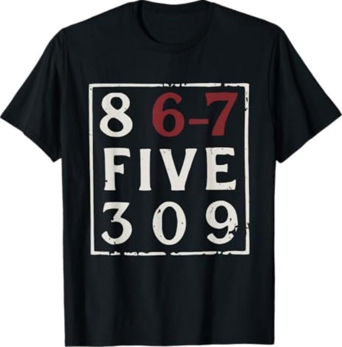 Vintage 80#039s Music 8675309 Jenny 8675309 Six Seven 67 Meme TShirt Unisex T-Shirt S