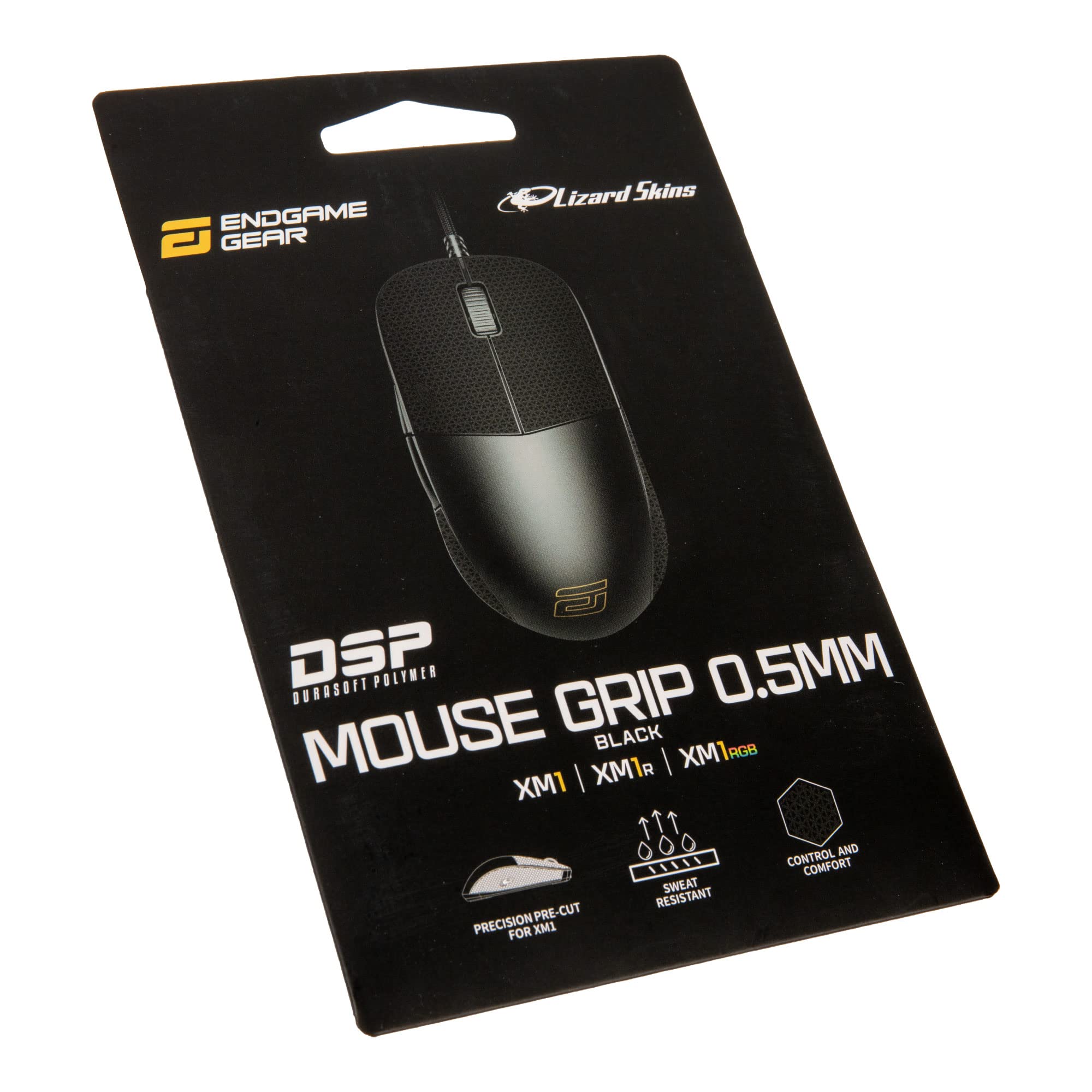 

ENDGAME GEAR XM1 Lizard Skins DSP Mouse Grip, Black (EGG-GRIP-XM-BLACK)