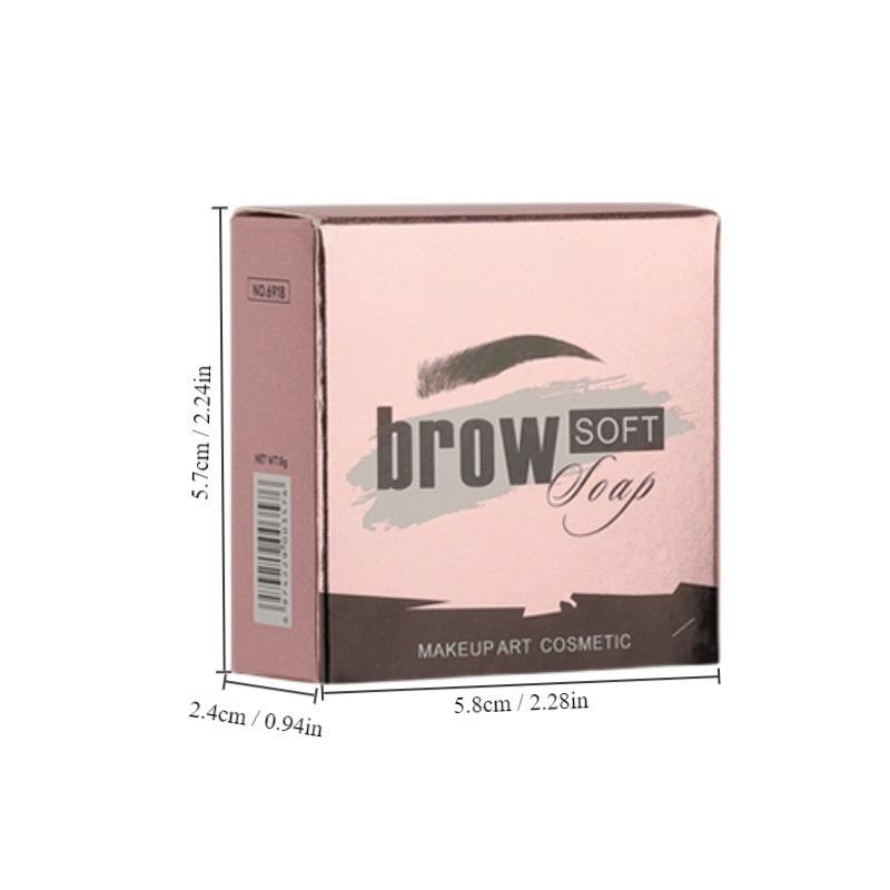 1PC European and American wild eyebrow paste natural setting liquid transparent colorless gel shaping eyebrow soap eyebrow glue