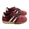 Cowhide version red children's shoes soft sole autumn new versatile casual sports shoes