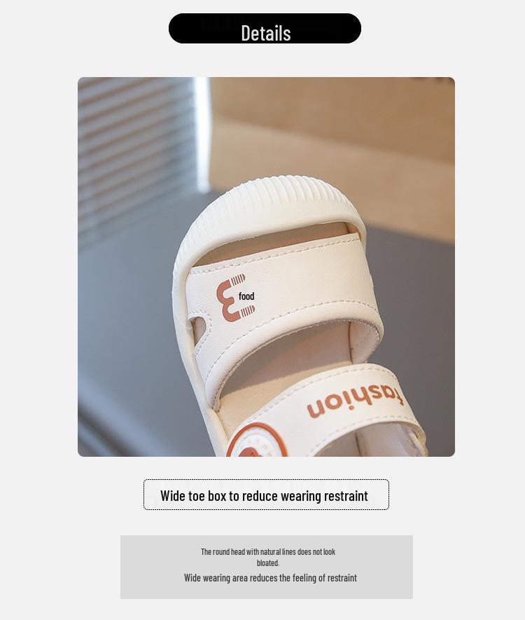 Infant Non-Slip Mesh Sandals for 0-2 Years, Soft Sole Summer Shoes for Boys & Girls