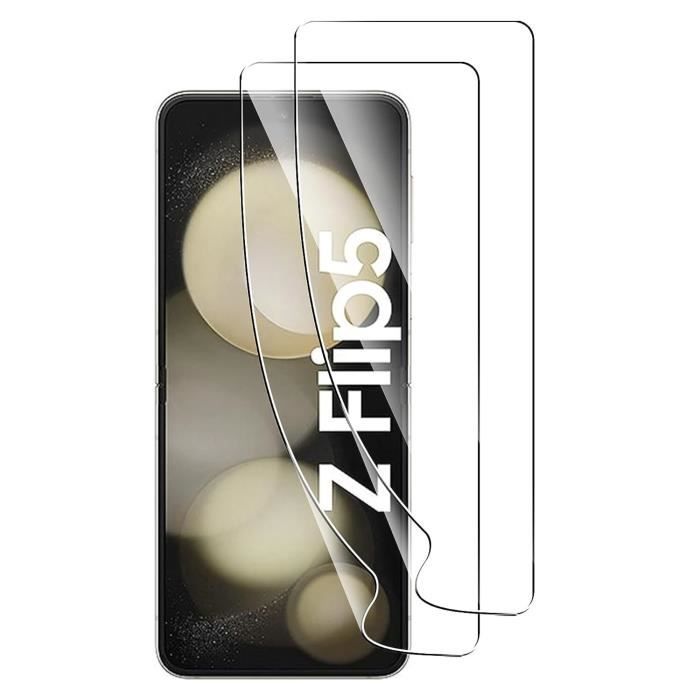 Displayschutzfolie - Phonillico - Samsung Galaxy Z FLIP 5 - 2er-Pack - Ultradünn - Kratzfest