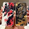For Vivo Y38 Y58 2025 New Cool Dragon Tiger Painted Phone Case For Vivo Y38 Y58 5G Soft Silicone TPU Cases
