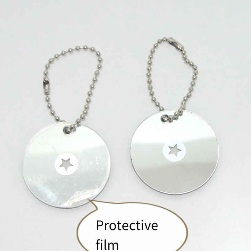 High Visibilities Acrylic Signaled Mirror For Outdoor Survival Camping Hiking Marine Emergencies With Strong Reflection