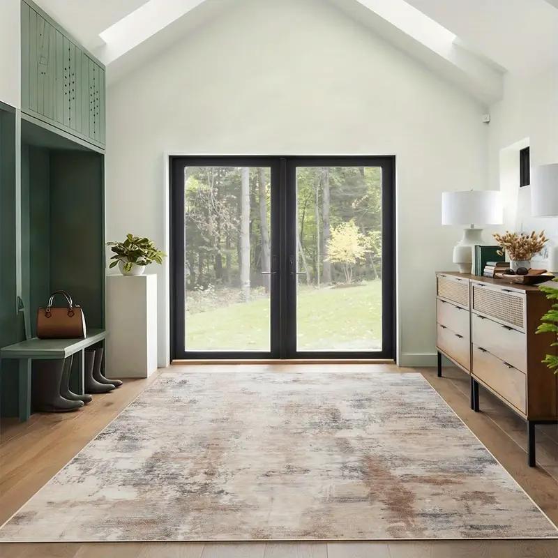 Moderner Abstraktischer Teppich für Große Flächen für Wohnzimmer, Schlafzimmer, Fußmatte, Rutschfest, Esszimmerteppich, Heimdekoration