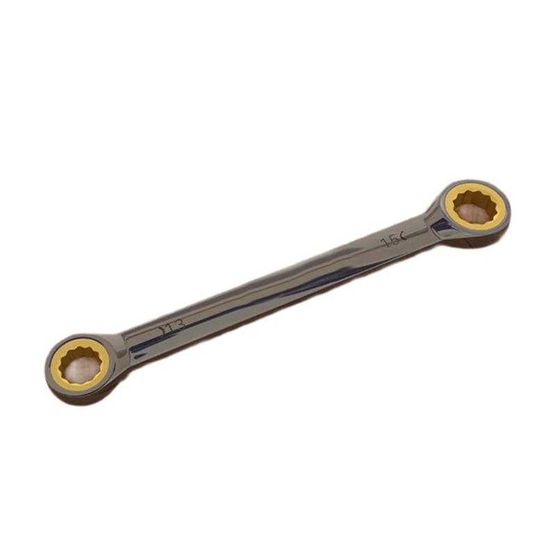 72 Tooth Gear Ratchet Wrench Steel Double Box End Spanner for Car Repair Tool Tightening Wrench Repairs Accessories