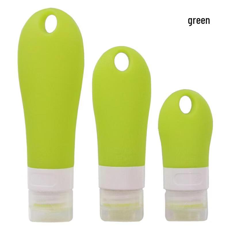 OIMG Portable Silicone Travel Bottle Set