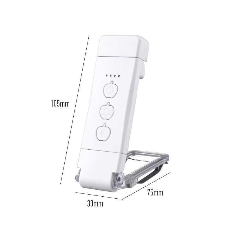 USB Mini Eye Protection Foldable Clip Light - Portable Reading Lamp
