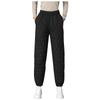 Womens High Waist Cotton Trousers Pockets Grain Workout Joggers  Pants