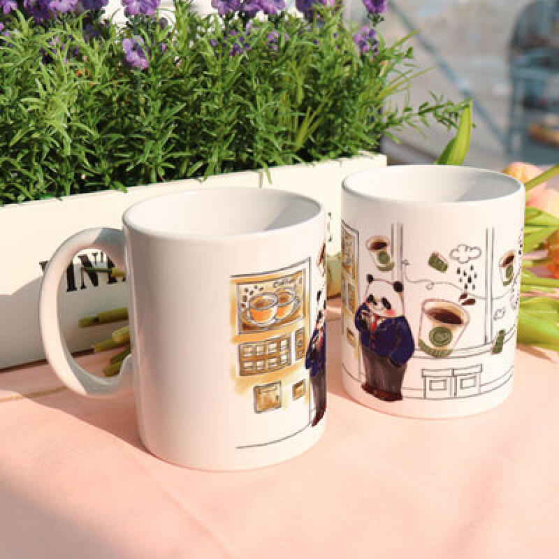 tk265-Design Mug 2p-Panda s Coffee Time