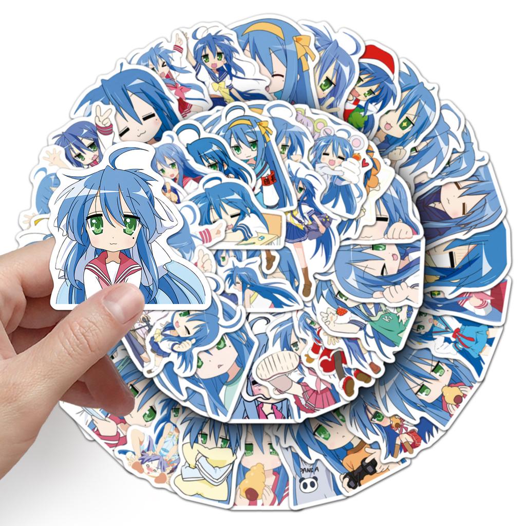 50 Graffiti Stickers Personalized Cartoon Japanese Comics Decorative Mobile Phone Case Suitcase Stickers