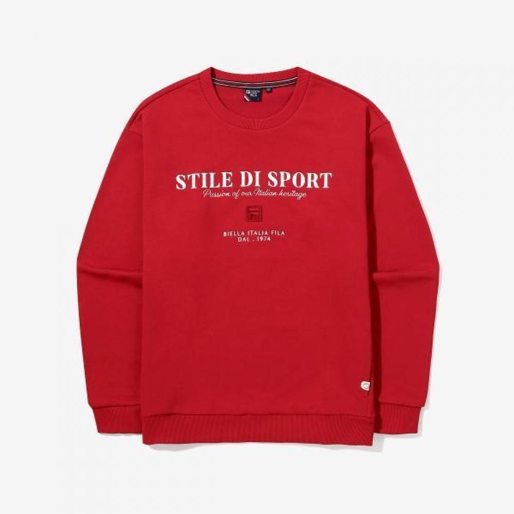 Fila Tennis Basic Sweatshirt DARKRED/100
