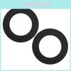 2x Gaskets Toilet Valve Flush Tank Easy Installation Leak Proof Sealing Rings For