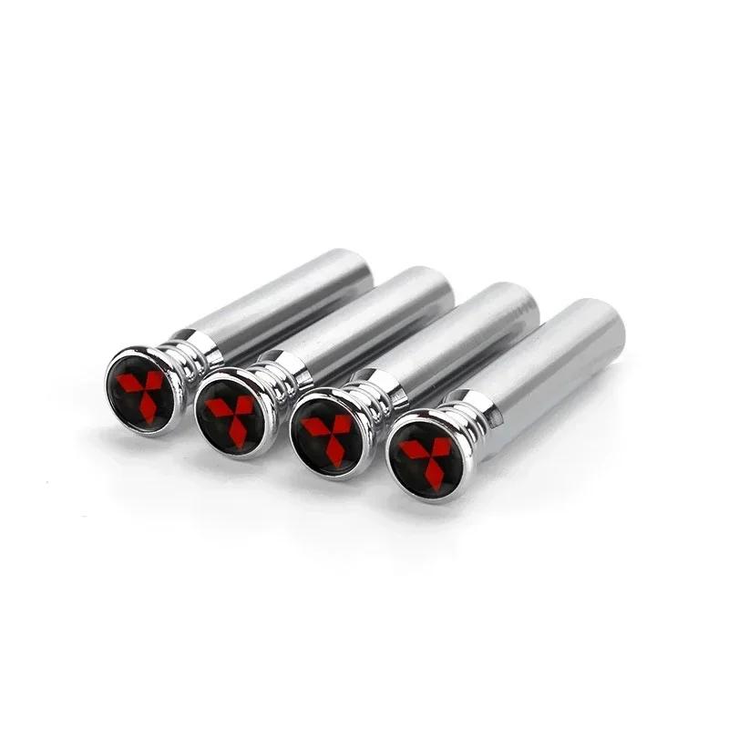 4PCS Car Door Pin Lock Knob Pull Pins Cover For Mitsubishi Ralliart ASX Galant Mirage L200 EVO Xpander Pajero