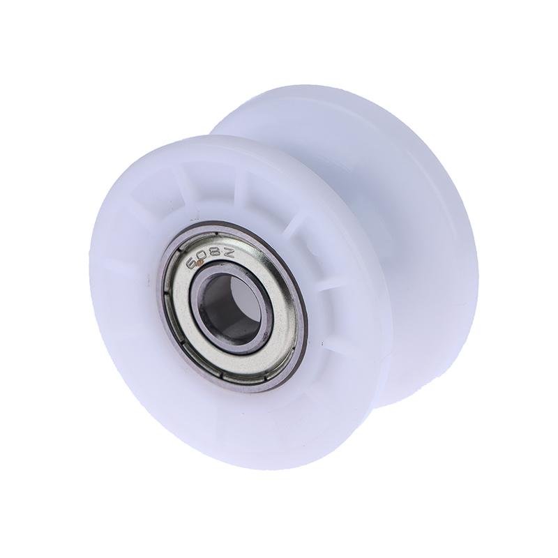1 Stücke Mechanische Riemenscheibe Rillenrad 608Zz Doppellager Rollenscheibe Rad Runde Radrolle 8*42*24 Mm