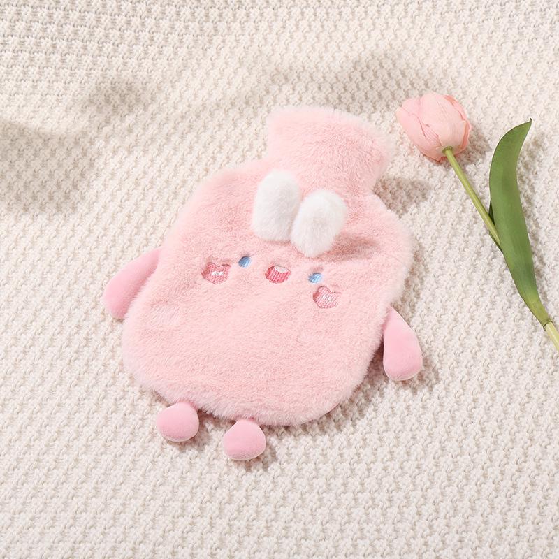Plush Hand Warmer: High-Quality, Thick Hot Water Bottle for Kids, Students, & Dorms - Foot & Hand Warmer