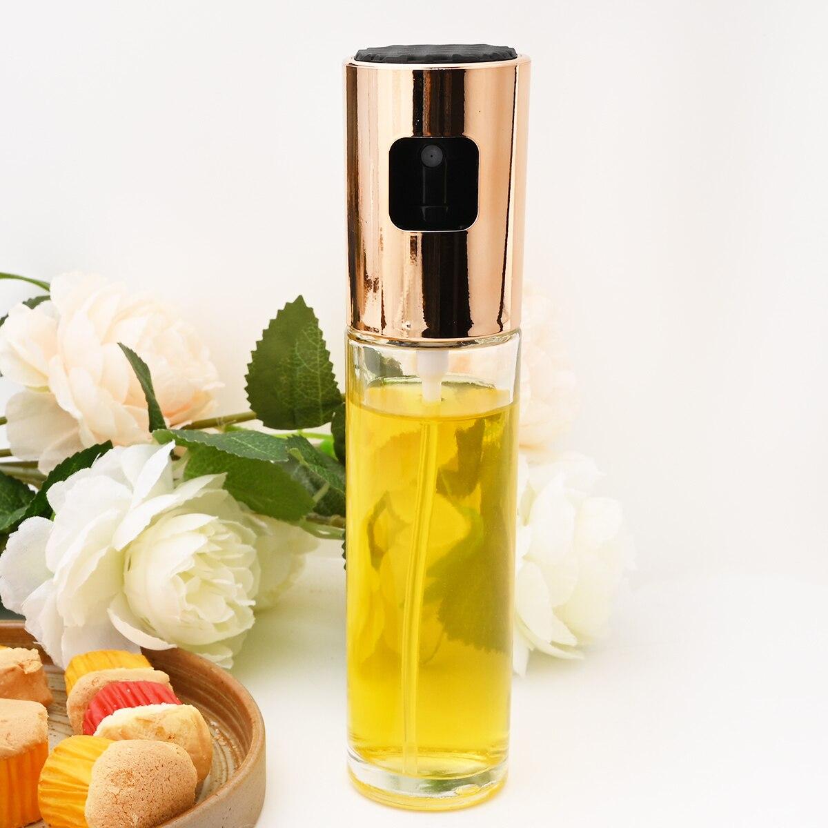 

1 шт. Дозатор олії Салат Барбекю Вода Соусники Гриль Скляний розпилювач Кухонна пляшка оцту Спрей для олії Порожня пляшка Інструмент для приготування їжі