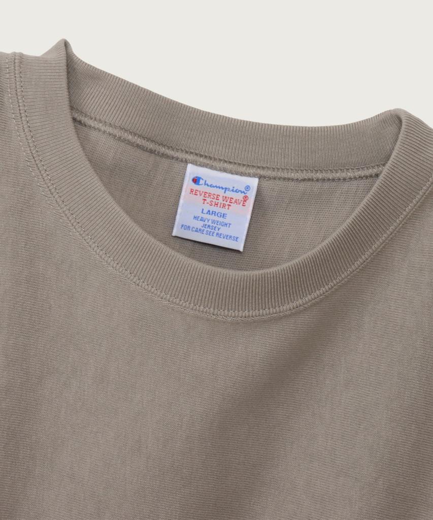 CHAMPION Reverse Weave Loose Fit Pocket Short Sleeve T-Shirt Grey