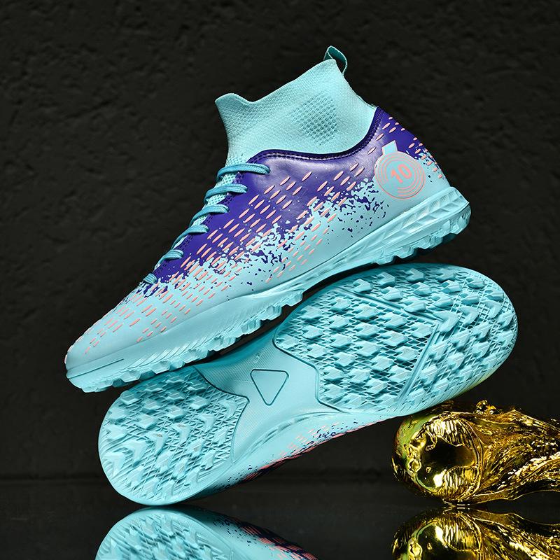 

Футбольне взуття високе чоловічі моделі 2025 осінь нові моделі велике дитяче довгі шипи зламані шипи кросівки зовнішня торгівля великий розмір 48 розмір кросівки 48