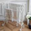 Metal Towel Rack Standing Vintage Towels Holder Luxurious Drying Bathroom Holders Comfort Shelf Bath Room Hanger Utensils