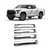 4PCS ABS Chrome Door Handle Cover Trim Shell Cover For Toyota Tundra -